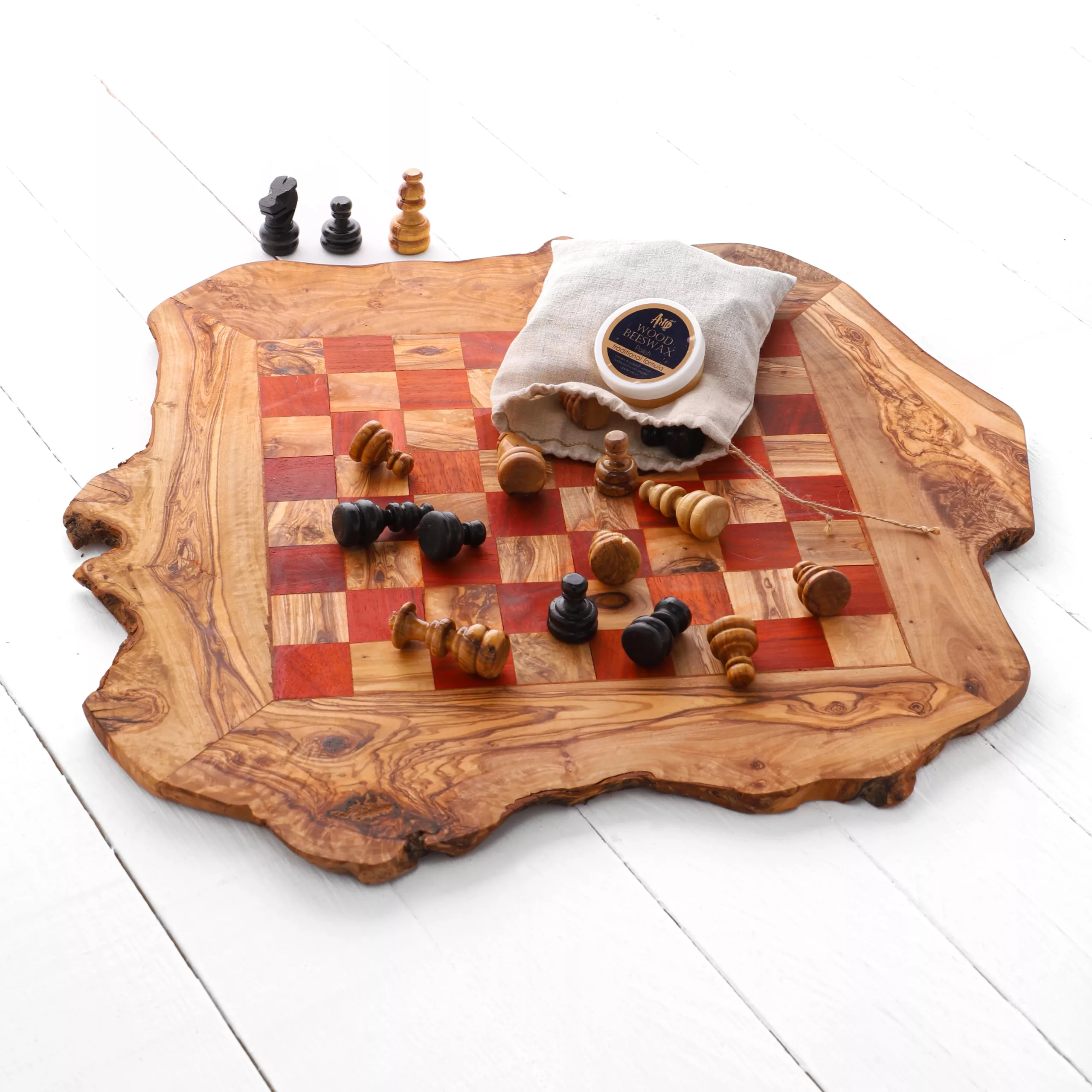Jeu d’échecs rustique