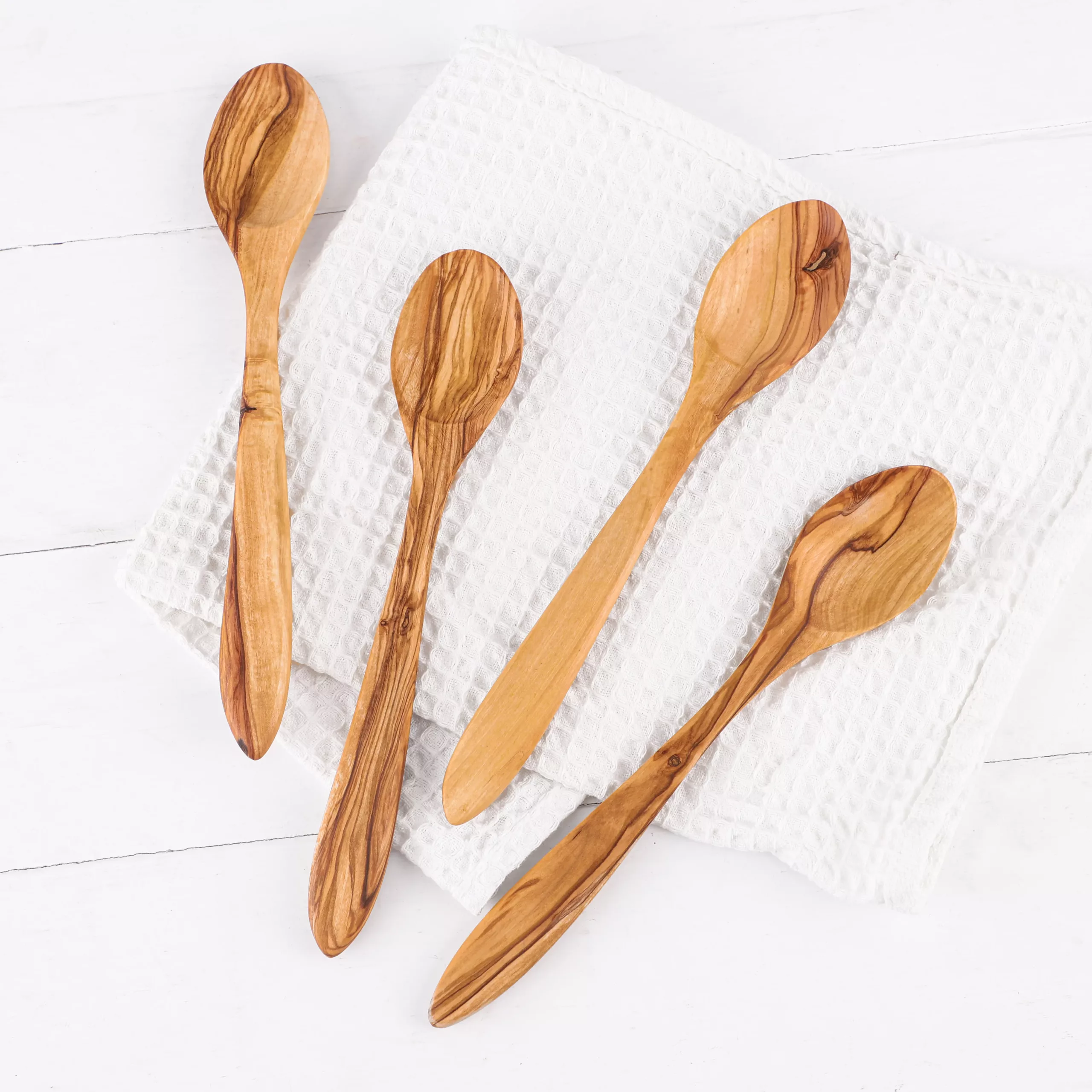 Cuillères de service en bois