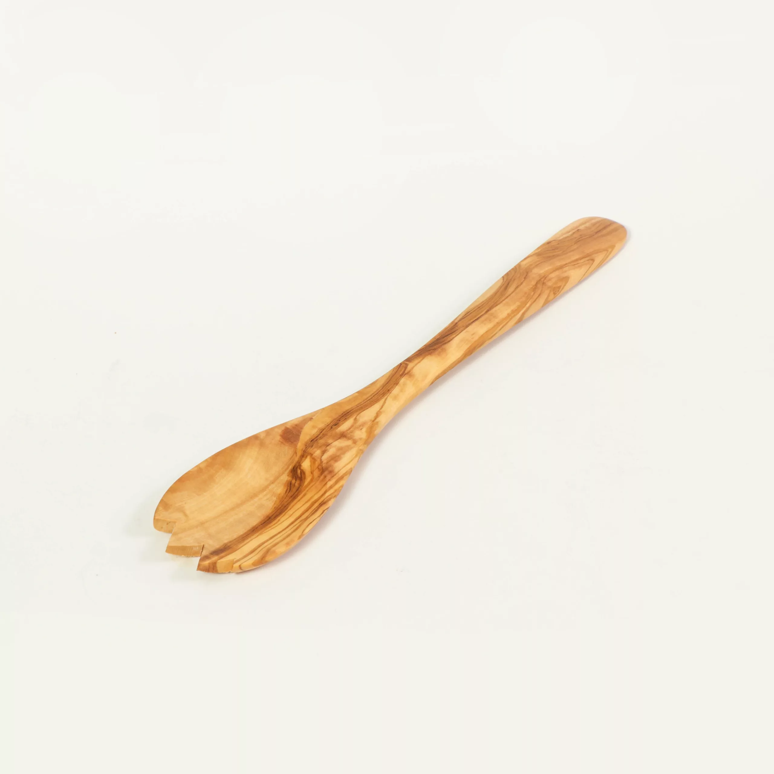 Cuillère-fourchette en bois d’olivier