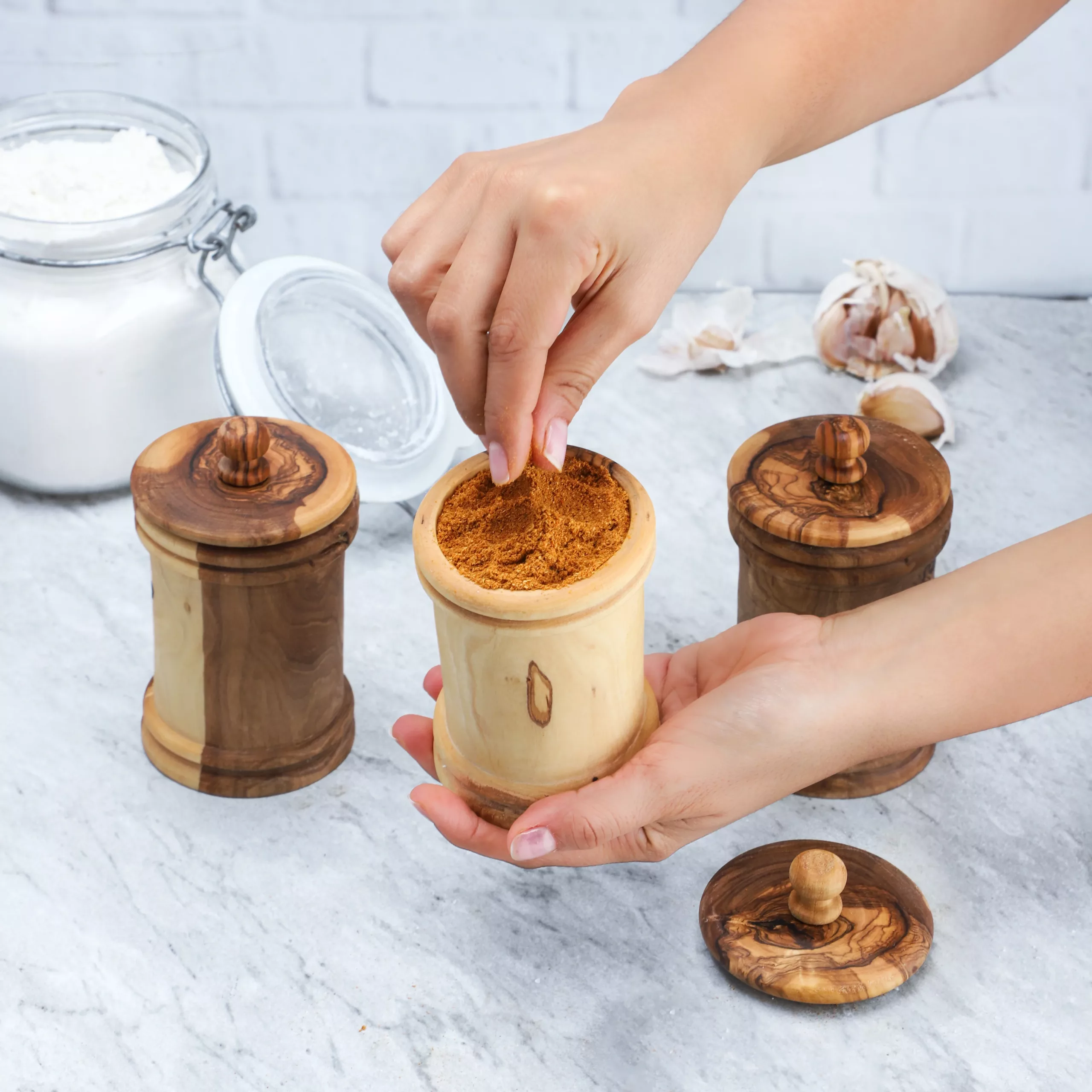 Ensemble de pots à épices - Image 2