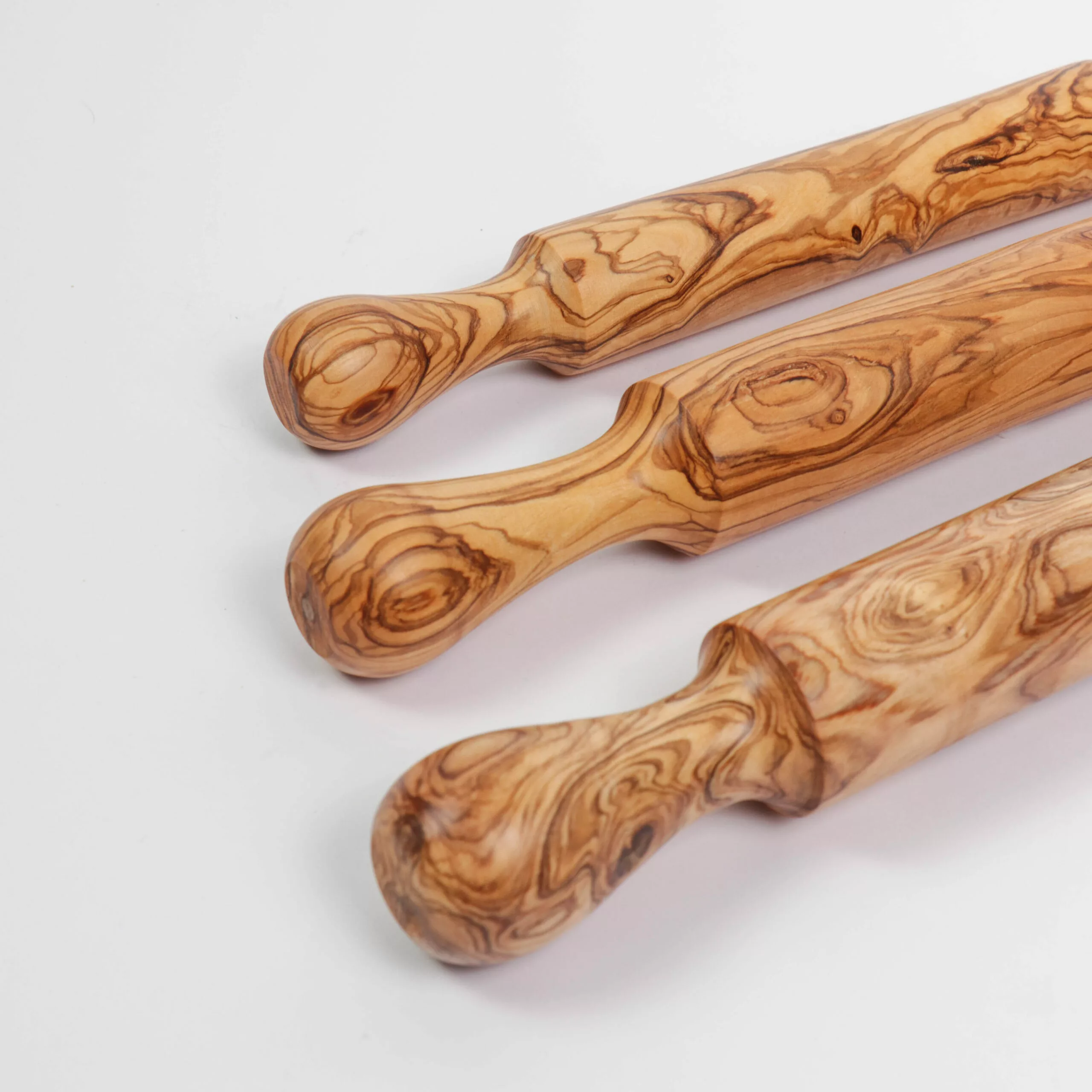 Rouleau à pâtisserie en bois d'olivier - Image 3