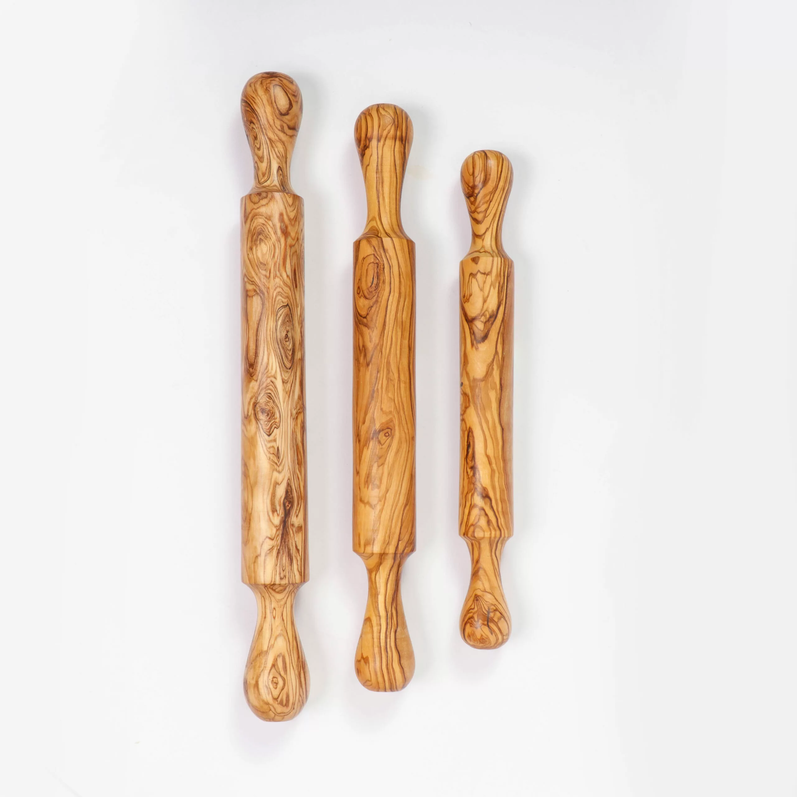 Rouleau à pâtisserie en bois d’olivier