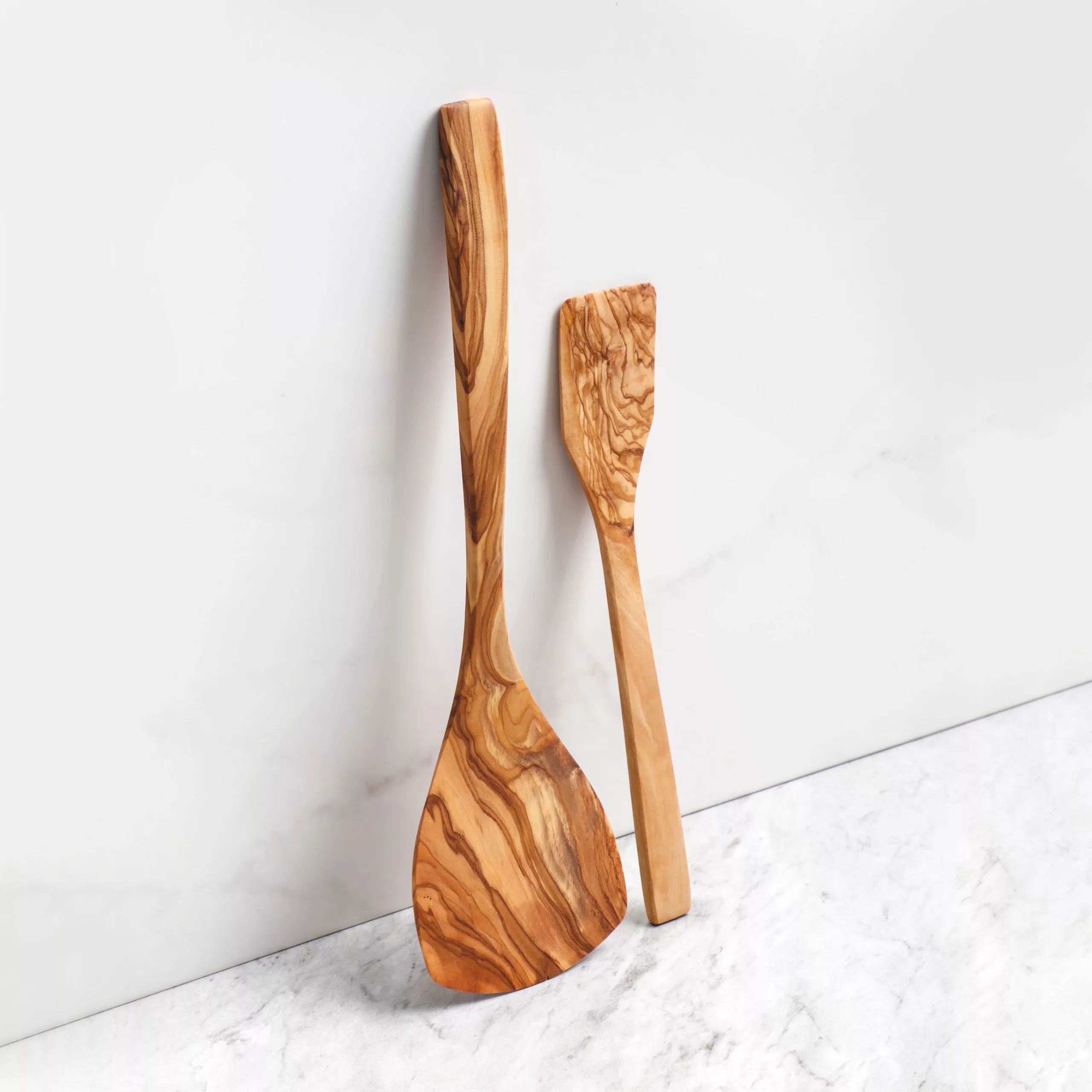 Spatule en bois d’olivier de 30cm
